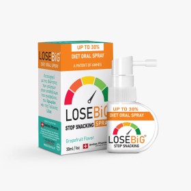 Amhes Pharma Diet Oral Spray Losebig Σπρέι για Αδυνάτισμα με Γεύση Γκρέιπφρουτ, 30ml