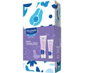 Mustela Vitamin Barrier Cream 1 2 3 Κρέμα Αλλαγής Πάνας 100ml και Δώρο Vitamin Barrier Cream 1 2 3 Κρέμα Αλλαγής Πάνας, 50ml