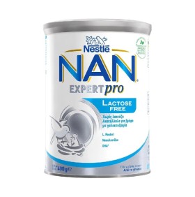 Nestle Nan Lactose Free Γάλα για Βρέφη σε Σκόνη από τη Γέννηση 400gr