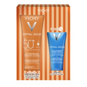 Vichy Promo Capital Soleil Invisible Hydrating Protective Milk SPF50+, 300ml & After Sun Milk 100ml
