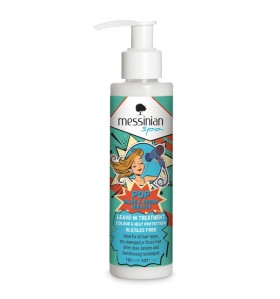 Messinian Spa Μαλακτική Κρέμα Μαλλιών POP Olive & Vegan Keratin Heat Protection χωρίς ξέβγαλμα 150ml