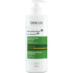 Vichy Dercos Anti-Dandruff DS Shampoo for Dry Hair, Αντιπυτιριδικό σαμπουάν για Ξηρά μαλλιά, 390ml