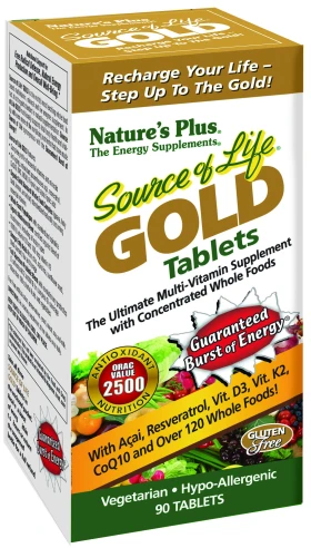 NATURES PLUS Source of Life Gold 90tabs