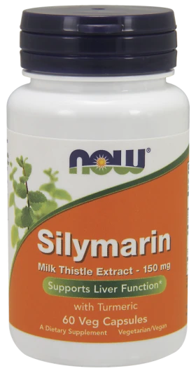 Now Foods Silymarin Milk Thistle 150mg 60 Veget.caps