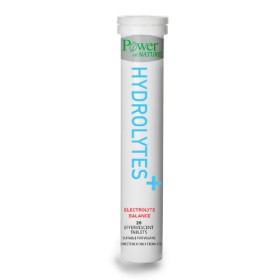 Power Health Hydrolytes+ Stevia 20eff.tabs- Ηλεκτρολύτες, Γεύση Λεμόνι
