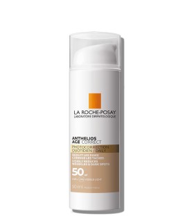 La Roche-Posay Αnthelios Age Correct SPF50 Αντηλιακό Προσώπου Κατά των Σημαδιών Γήρανσης με Χρώμα, 50ml