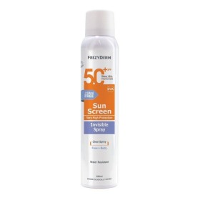FREZYDERM Sun Screen Invisible Spray SPF50+ Διάφανο Αντηλιακό Σώματος 200ml