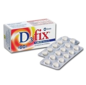 UNIPHARMA D3 FIX (Vitamin D3) 1200IU 60tabs