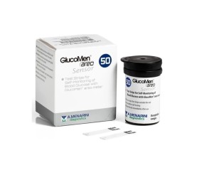 MENARINI GlucoMen Areo Sensor Ταινίες Μέτρησης Γλυκόζης 50τμχ