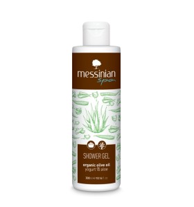 Messinian Spa Shower Gel Yogurt Aloe Αφρόλουτρο με Γιαούρτι και Αλόη 300ml