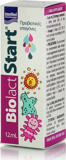 INTERMED BIOLACT START DROPS 12ML