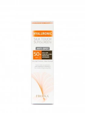 Froika Hyaluronic Silk Touch Sunscreen Anti-Spot SPF50 50ml