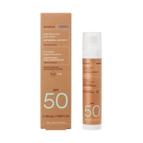 Korres Red Grape Daily Sunscreen Face Cream SPF50 Αντηλιακή Κρέμα Προσώπου κατά των Ρυτίδων & Πανάδων, 50ml