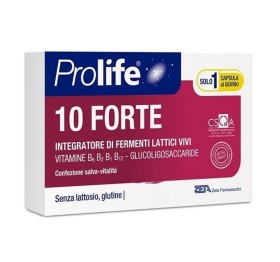 PROLIFE 10 Forte, Συμπλήρωμα Διατροφής με Ζωντανά Γαλακτικά Βακτήρια -10caps