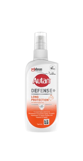 AUTAN Defense Long Protection Spray Εντομοαπωθητικό σε Μορφή Σπρέι, 100ml