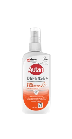 AUTAN Defense Long Protection Spray Εντομοαπωθητικό σε Μορφή Σπρέι, 100ml