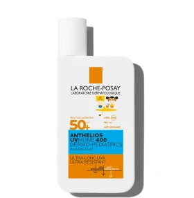 La Roche-Posay Anthelios UVMUNE 400 Dermo-Pediatrics Invisible Fluid SPF50+ Παιδικό Αντηλιακό για το Ευαίσθητο Δέρμα, 50ml