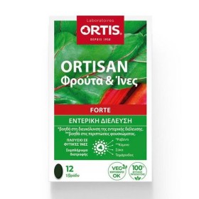 Ortis Ortisan Forte Fruits & Fibers 12 Tabs