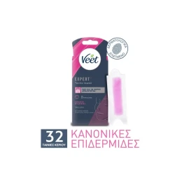 Veet Ταινίες Προσώπου Κρύο Κερί Έτοιμες για Χρήση 32τμχ
