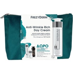 Frezyderm Promo Anti-Wrinkle Rich Day Κρέμα Ημέρας Αντιγήρανσης 50ml & Anti-Wrinkle Rich Night Κρέμα Νύχτας Αντιγήρανσης 15ml & Anti-Wrinkle Effect Eye Cream 5ml & Velvet Colors Make Up Medium Φακελάκι 2ml