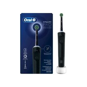 Oral-B Vitality Pro Black Ηλεκτρική Οδοντόβουρτσα Μαύρo Χρώμα 1τμχ