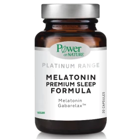 Power Of Nature Platinum Range Melatonin Premium Sleep Formula Συμπλήρωμα για τον Ύπνο 30 κάψουλες