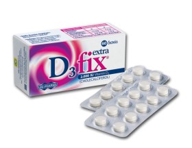UNIPHARMA D3 FIX EXTRA (Vitamin D3) 2000IU 60tabs