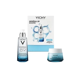 Vichy Promo Mineral 89 Daily Booster Ενυδατικός Ορός Προσώπου, 50ml & Δώρο Mineral 89 Κρέμα Booster Ενυδάτωσης, 15ml, 1σετ