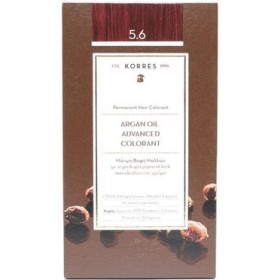 KORRES ARGAN OIL ADVANCED COLORANT 5.6 ΚΑΣΤΑΝΟ ΑΝΟΙΧΤΟ ΚΟΚΚΙΝΟ 50ML