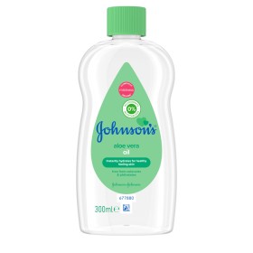 Johnsons Baby Aloe Vera Oil 300ml