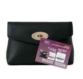 Mey Gift Set Ultimate Night Cream Αντιγηραντική - Επανορθωτική Κρέμα Νυκτός 45ml - ΔΩΡΟ Ultimate Eye Cream Κρέμα Ματιών Κατά των Ρυτίδων 15ml - Δερμάτινο Μαύρο Νεσεσέρ