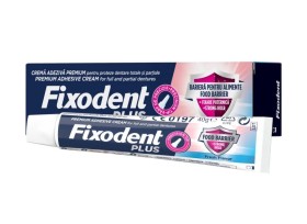 Fixodent Plus Food Barrier Στερεωτική Κρέμα για Ολικές & Μερικές Τεχνητές Οδοντοστοιχίες 40g