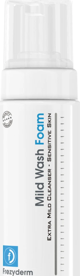 FREZYDERM MILD WASH FOAM (ΚΑΘΑΡΙΣΜΟΣ ΓΙΑ ΕΥΑΙΣΘΗΤΑ ΔΕΡΜΑΤΑ) 150ML