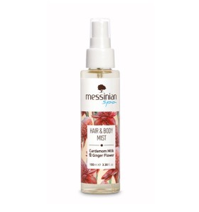 Messinian Spa Hair + Body Mist Cardamon Milk & Ginger Αρωματικό Σπρέι Κάρδαμο & Τζίντζερ Για Μαλλιά & Σώμα 100ml