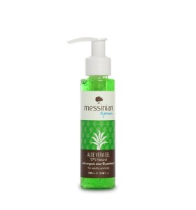Messinian Spa Aloe Vera Gel Organic Aloe & Panthenol (Αλόη&Πανθενόλη 100ml (97% natural)
