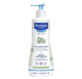 Mustela Gel Lavant Doux Απαλό Τζελ Καθαρισμού Με Αβοκάντο Βιολογικής Καλλιέργειας για Μαλλιά & Σώμα 500ml