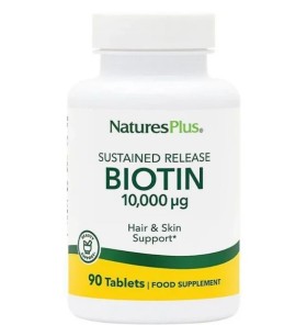 Natures Plus Biotin 10mg 90 ταμπλέτες