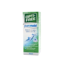 Opti Free Pure Moist 300ml Διάλυμα Φακών Επαφής
