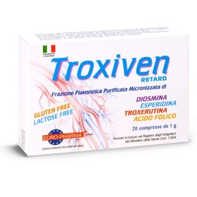 Bionat Troxiven Retard Συμπλήρωμα Διατροφής 20 Δισκία