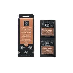 APIVITA Express Beauty Face Mask Royal Jelly, Μάσκα προσώπου με Βασιλικό πολτό για Σύσφιξη&Αναζωογόνηση, 2x8ml
