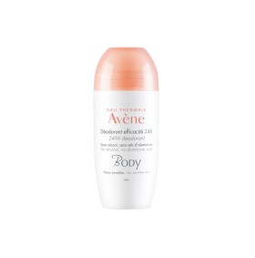 Avene Body 24hr Deodorant Αποσμητικό Σώματος 24ωρης Αποτελεσματικότητας, 50ml