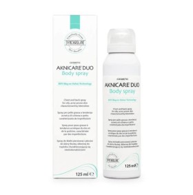 Synchroline Aknicare Duo Body Spray Σπρέι Για Στήθος Και Πλάτη Για Δέρμα Με Τάση Ακμής 125ml