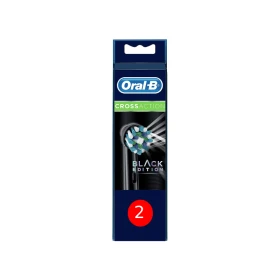 Oral-B Ανταλλακτικές Κεφαλές Cross Action Black Edition 2τμχ