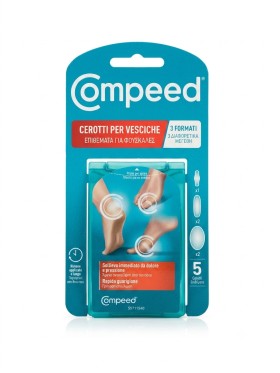 Compeed Επιθέματα για Φουσκάλες 3 Διαφορετικά Μεγέθη 5τμχ