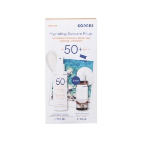 Korres Υoghurt Hydrating Suncare Ritual Σετ για Αντηλιακή Προστασία & Ενυδάτωση με Yoghurt Suncreen Spray Emulsion Αντηλιακό Γαλάκτωμα Spray Σώματος & Προσώπου SPF 50+, 150ml & Δώρο Yoghurt Renewing Body Cleanser Αφρόλουτρο, 80ml, 1σετ