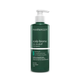 Pharmasept Scalp Biome Oily Dandruff Shampoo Σαμπουάν με Πρεβιοτικά Κατά της Λιπαρής Πιτυρίδας 400ml