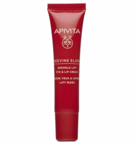 Apivita Beevine Elixir Wrinkle Lift Eye & Lip Cream Αντιρυτιδική Κρέμα Ματιών & Χειλιών, 15ml