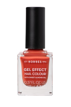 Korres Βερνίκι Νυχιών Gel Effect Nail Colour No50 Pumpkin Spice 11ml