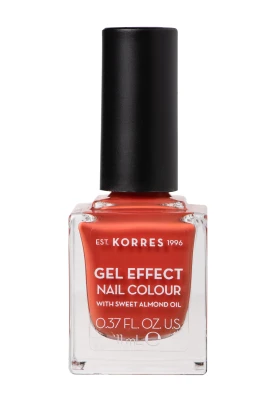 Korres Βερνίκι Νυχιών Gel Effect Nail Colour No50 Pumpkin Spice 11ml