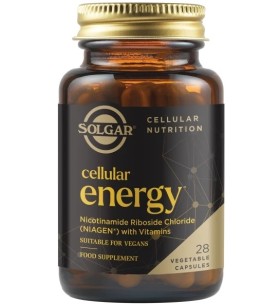 Solgar Cellular Energy με Niagen & Βιταμίνες Φόρμουλα για την Παραγωγή της Κυτταρικής Ενέργειας, 28 Φυτοκάψουλες